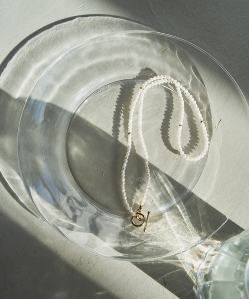 hinari（ヒナリ）の「ミニパールネックレス（ネックレス・レディース・ゴールド・FREE）」の2枚目の写真