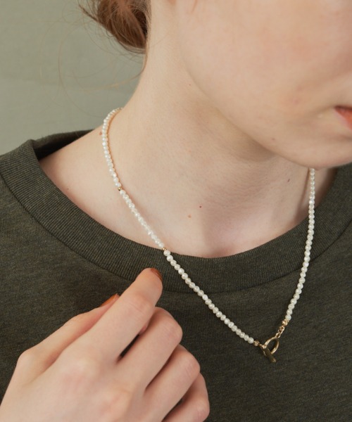 hinari（ヒナリ）の「ミニパールネックレス（ネックレス・レディース・ゴールド・FREE）」の11枚目の写真