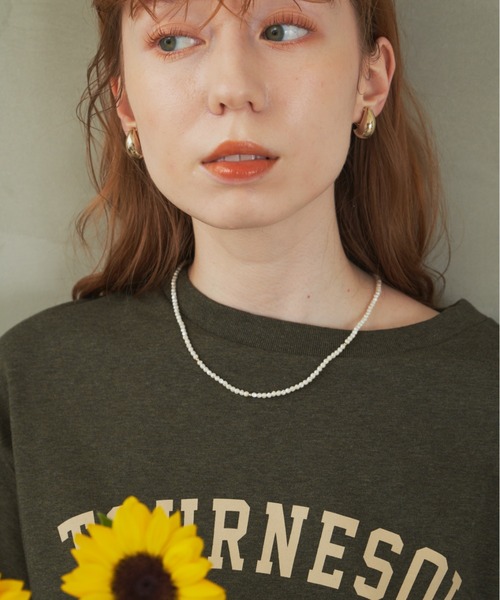 hinari（ヒナリ）の「ミニパールネックレス（ネックレス・レディース・ゴールド・FREE）」の7枚目の写真