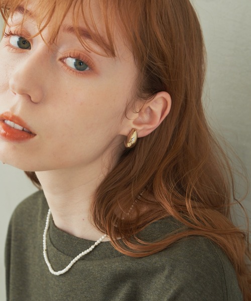 hinari（ヒナリ）の「ミニパールネックレス（ネックレス・レディース・ゴールド・FREE）」の12枚目の写真