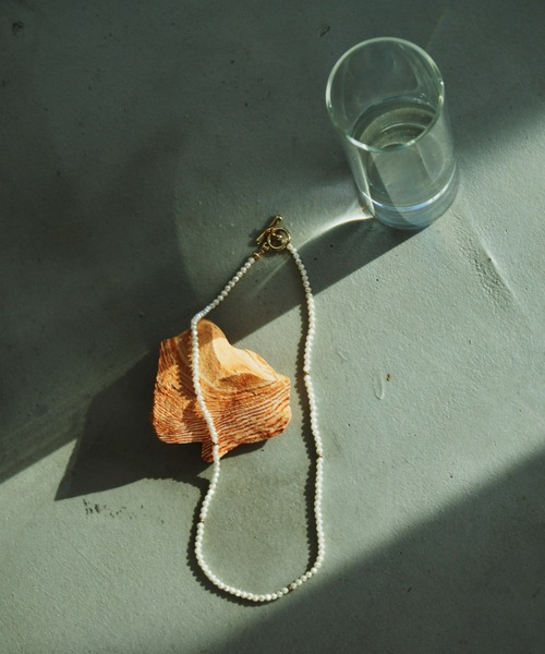 hinari（ヒナリ）の「ミニパールネックレス（ネックレス・レディース・ゴールド・FREE）」の8枚目の写真