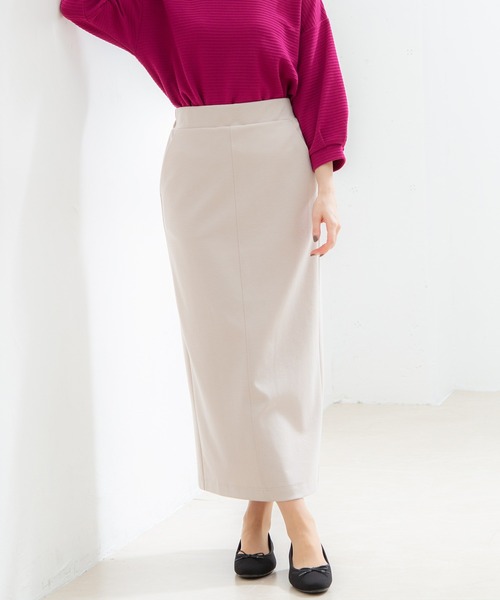 Honeys（ハニーズ）の「ナロータイトスカート（スカート・レディース・ブラック/ライム/グレイッシュベージュ/ブルー・L/LL/S/M）」の3枚目の写真