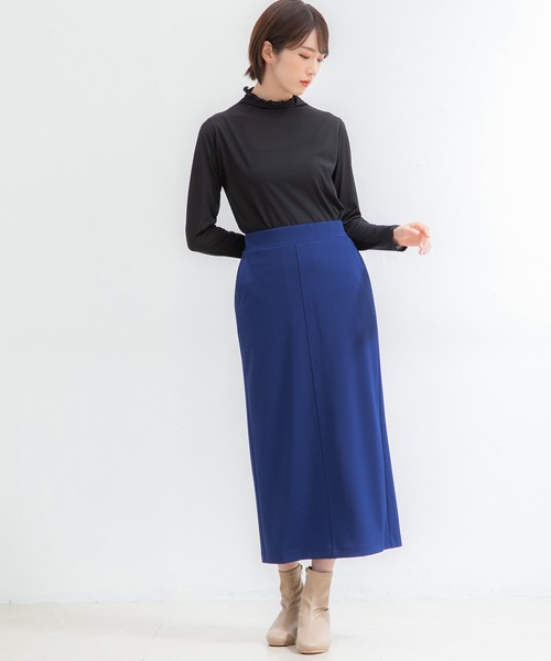 Honeys（ハニーズ）の「ナロータイトスカート（スカート・レディース・ブラック/ライム/グレイッシュベージュ/ブルー・L/LL/S/M）」の12枚目の写真