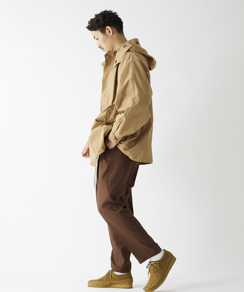 JOURNAL STANDARD relume（ジャーナルスタンダード　レリューム）の「CALIFORNIA フーデッド ショートモッズコートブルゾン（モッズコート・メンズ・ベージュ/ネイビー/カーキ・MEDIUM/LARGE）」の17枚目の写真