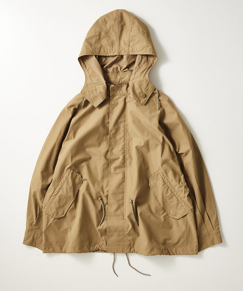 JOURNAL STANDARD relume（ジャーナルスタンダード　レリューム）の「CALIFORNIA フーデッド ショートモッズコートブルゾン（モッズコート・メンズ・ベージュ/ネイビー/カーキ・MEDIUM/LARGE）」の22枚目の写真
