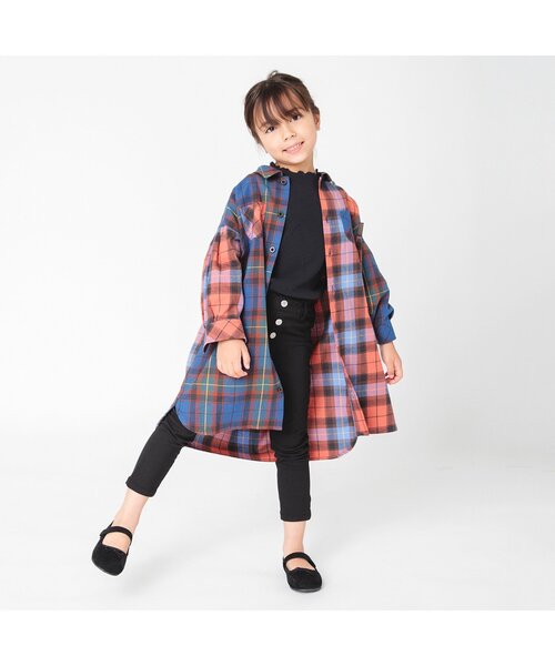 BREEZE（ブリーズ）の「メロウリブ長袖Tシャツ（Tシャツ/カットソー・キッズ・レインボー/ブラック/アイボリー/その他2/レッド・80/110/120/140/130/100/90）」の7枚目の写真