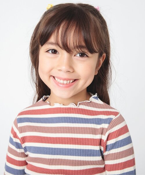 BREEZE（ブリーズ）の「メロウリブ長袖Tシャツ（Tシャツ/カットソー・キッズ・レインボー/ブラック/アイボリー/その他2/レッド・80/110/120/140/130/100/90）」の18枚目の写真