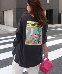 CORNERS | YOGAプリントロンT(Tシャツ/カットソー)