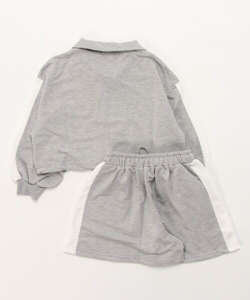LOVETOXIC（ラブトキシック）の「ハーフジップ長袖SET UP（ワンピース・キッズ・ブラック/トップグレー/グリーン・L/S/SS/M）」の18枚目の写真