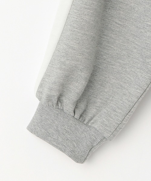 LOVETOXIC（ラブトキシック）の「ハーフジップ長袖SET UP（ワンピース・キッズ・ブラック/トップグレー/グリーン・L/S/SS/M）」の7枚目の写真