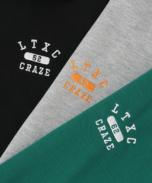 LOVETOXIC（ラブトキシック）の「ハーフジップ長袖SET UP（ワンピース・キッズ・ブラック/トップグレー/グリーン・L/S/SS/M）」の9枚目の写真