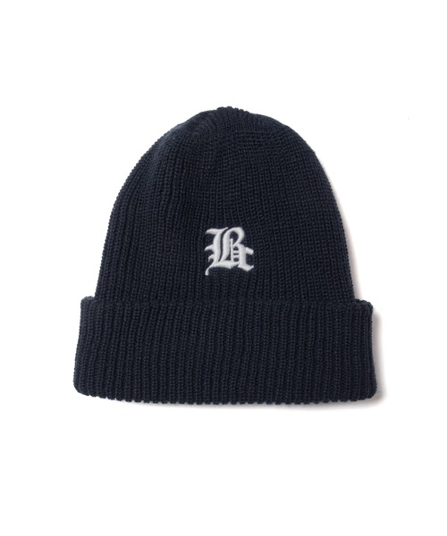 Back Channel（バックチャンネル）の「OLD-E WATCH CAP（ニットキャップ/ビーニー・メンズ・オレンジ/ネイビー/ベージュ系/オリーブドラブ/ブラック/グレー・FREE）」の8枚目の写真