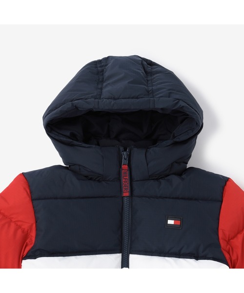 TOMMY HILFIGER(トミーヒルフィガー)の「KIDS カラーブロックパファージャケット(ダウンジャケット/コート・キッズ・その他/マルチ・90cm/120cm/100cm/110cm)」の11枚目の写真