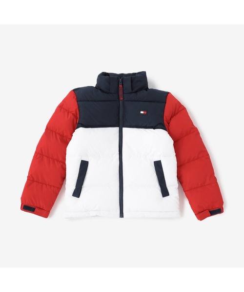 TOMMY HILFIGER(トミーヒルフィガー)の「KIDS カラーブロックパファージャケット(ダウンジャケット/コート・キッズ・その他/マルチ・90cm/120cm/100cm/110cm)」の9枚目の写真