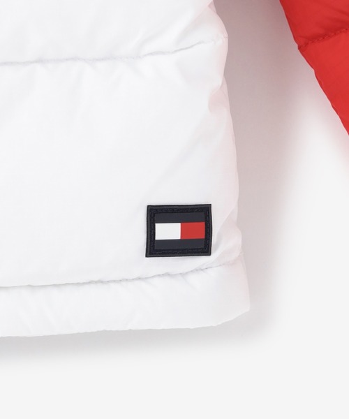 TOMMY HILFIGER(トミーヒルフィガー)の「KIDS カラーブロックパファージャケット(ダウンジャケット/コート・キッズ・その他/マルチ・90cm/120cm/100cm/110cm)」の3枚目の写真