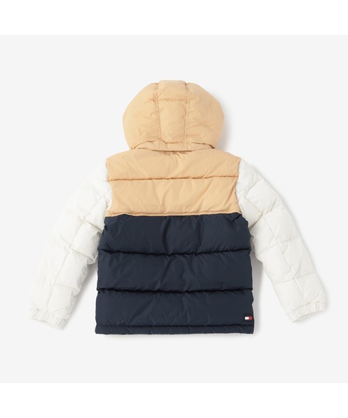TOMMY HILFIGER(トミーヒルフィガー)の「KIDS カラーブロックパファージャケット(ダウンジャケット/コート・キッズ・その他/マルチ・90cm/120cm/100cm/110cm)」の7枚目の写真