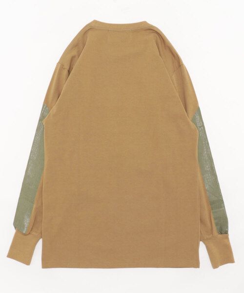 THE Dallas（ザ・ダラス）の「【The Dallas】アームプリントロングティー（Tシャツ/カットソー・レディース・ベージュ・2）」の2枚目の写真