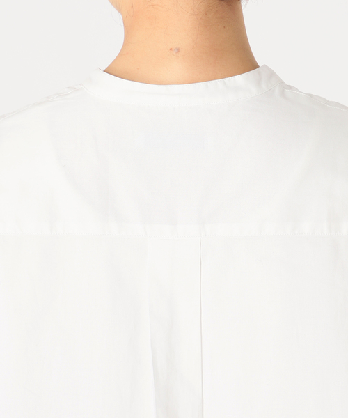 JOURNAL STANDARD relume（ジャーナルスタンダード　レリューム）の「コットンブザムシャツブラウス（シャツ/ブラウス・レディース・ホワイト/ブルー系その他・FREE）」の20枚目の写真