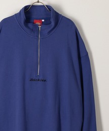 Dickies（ディッキーズ）の「【DICKIES／ディッキーズ】ワンポイント刺繍ハーフジップスウェット/プルオーバー/ビッグシルエット（スウェット・メンズ）」