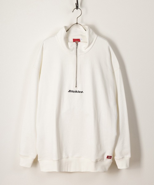 Dickies(ディッキーズ)の「【DICKIES/ディッキーズ】ワンポイント刺繍ハーフジップスウェット/プルオーバー/ビッグシルエット(スウェット・メンズ・ホワイト/アッシュグレー/ブラック/ネイビー/イエロー/ブルー/グリーン・M/L/XL)」の22枚目の写真