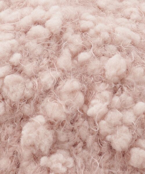 SHOO・LA・RUE（シューラルー）の「◆ポコポコニットワッチ（ニットキャップ/ビーニー・キッズ・ベビーピンク/ブラック系2/ライトグレー・99）」の6枚目の写真