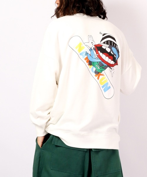 RE730 なみおくんディフォルメデザインビッグトレーナー 2022AW（スウェット）｜RE730（アールイーセブンサーティー）
