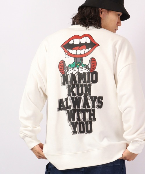 RE730 なみおくんディフォルメデザインビッグトレーナー 2022AW（スウェット）｜RE730（アールイーセブンサーティー）