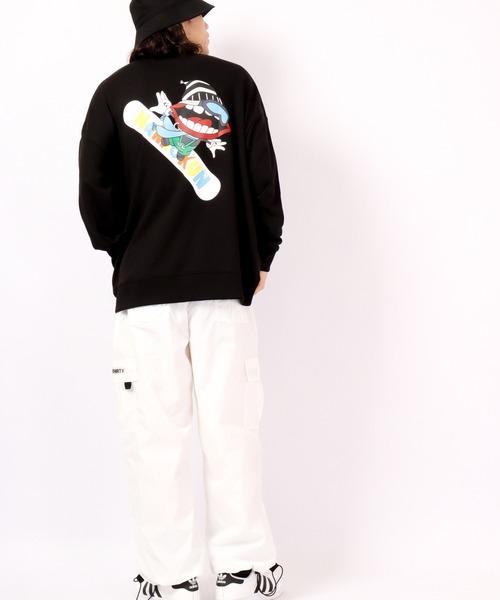 RE730 なみおくんディフォルメデザインビッグトレーナー 2022AW（スウェット）｜RE730（アールイーセブンサーティー）