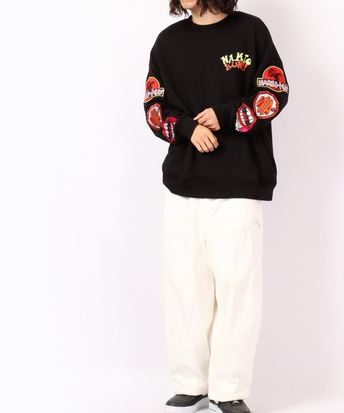 RE730 なみおくんディフォルメデザインビッグトレーナー 2022AW（スウェット）｜RE730（アールイーセブンサーティー）