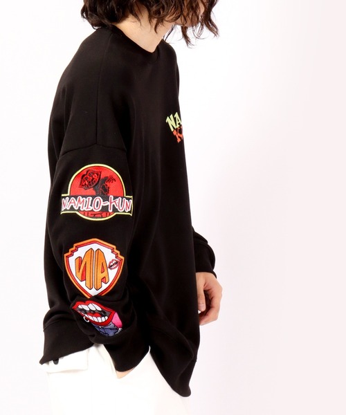 RE730 なみおくんディフォルメデザインビッグトレーナー 2022AW（スウェット）｜RE730（アールイーセブンサーティー）