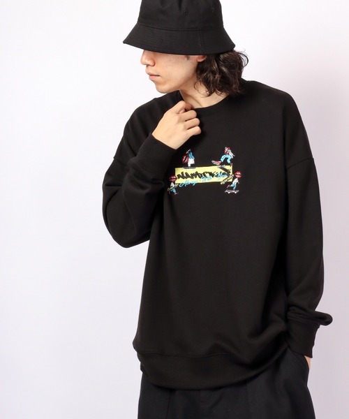 RE730 なみおくんディフォルメデザインビッグトレーナー 2022AW（スウェット）｜RE730（アールイーセブンサーティー）