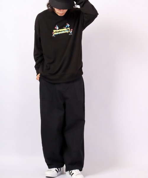 RE730 なみおくんディフォルメデザインビッグトレーナー 2022AW（スウェット）｜RE730（アールイーセブンサーティー）