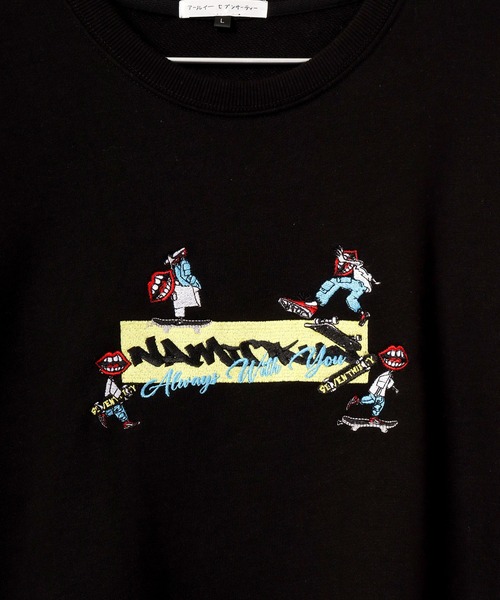 RE730 なみおくんディフォルメデザインビッグトレーナー 2022AW（スウェット）｜RE730（アールイーセブンサーティー）