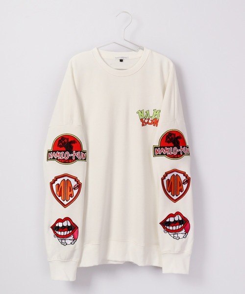 RE730 なみおくんディフォルメデザインビッグトレーナー 2022AW（スウェット）｜RE730（アールイーセブンサーティー）