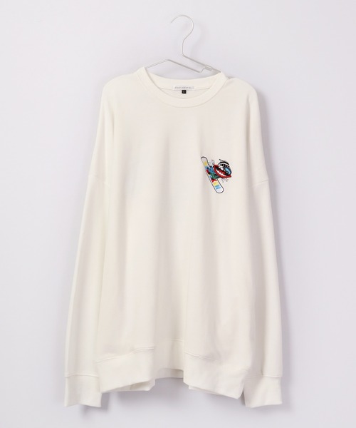 RE730 なみおくんディフォルメデザインビッグトレーナー 2022AW（スウェット）｜RE730（アールイーセブンサーティー）