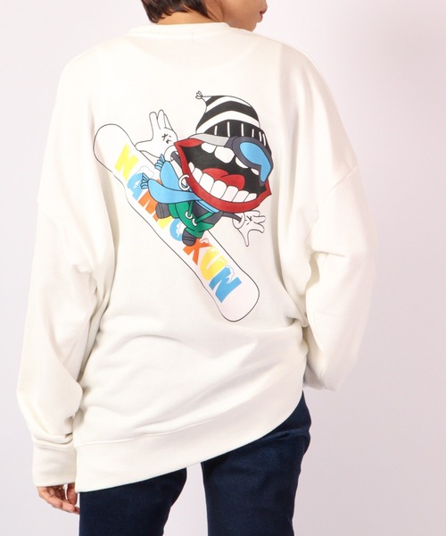 RE730 なみおくんディフォルメデザインビッグトレーナー 2022AW（スウェット）｜RE730（アールイーセブンサーティー）