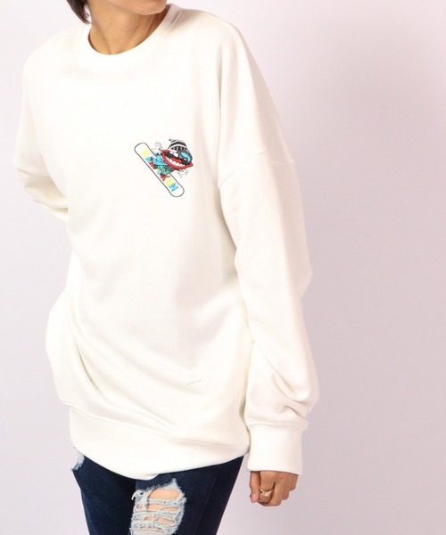 RE730 なみおくんディフォルメデザインビッグトレーナー 2022AW（スウェット）｜RE730（アールイーセブンサーティー）