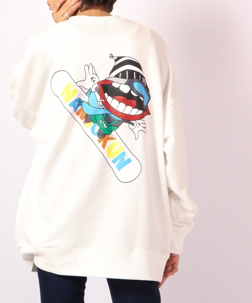 RE730 なみおくんディフォルメデザインビッグトレーナー 2022AW（スウェット）｜RE730（アールイーセブンサーティー）