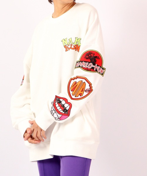 RE730 なみおくんディフォルメデザインビッグトレーナー 2022AW（スウェット）｜RE730（アールイーセブンサーティー）