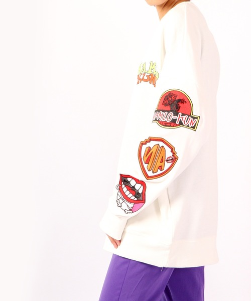 RE730 なみおくんディフォルメデザインビッグトレーナー 2022AW（スウェット）｜RE730（アールイーセブンサーティー）