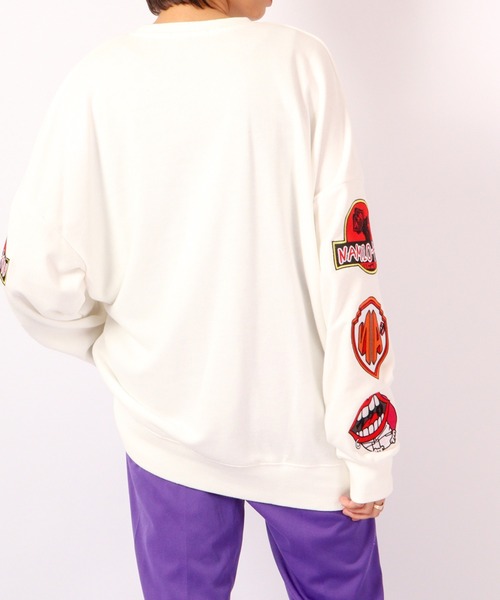 RE730 なみおくんディフォルメデザインビッグトレーナー 2022AW（スウェット）｜RE730（アールイーセブンサーティー）