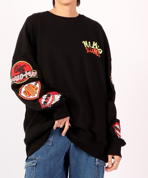 RE730 なみおくんディフォルメデザインビッグトレーナー 2022AW（スウェット）｜RE730（アールイーセブンサーティー）