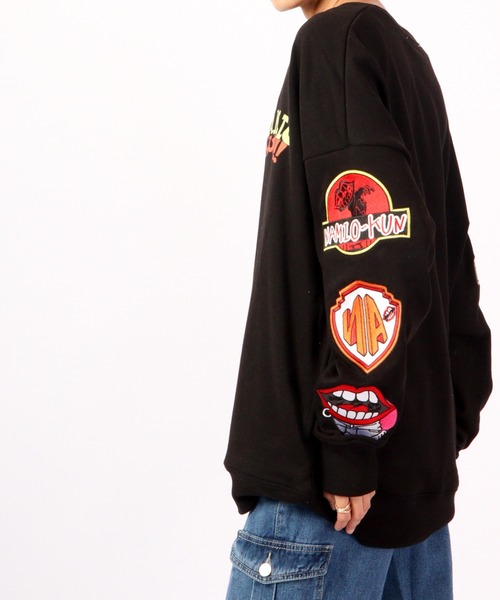 RE730 なみおくんディフォルメデザインビッグトレーナー 2022AW（スウェット）｜RE730（アールイーセブンサーティー）