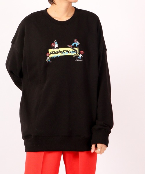 RE730 なみおくんディフォルメデザインビッグトレーナー 2022AW（スウェット）｜RE730（アールイーセブンサーティー）