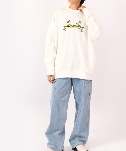 RE730 なみおくんディフォルメデザインビッグトレーナー 2022AW（スウェット）｜RE730（アールイーセブンサーティー）