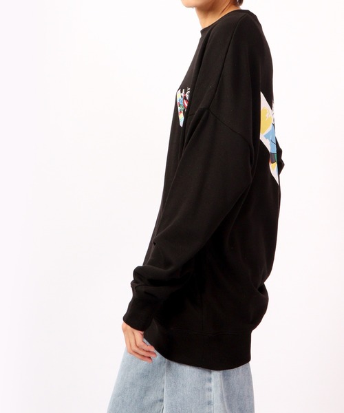 RE730 なみおくんディフォルメデザインビッグトレーナー 2022AW（スウェット）｜RE730（アールイーセブンサーティー）