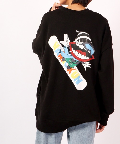 RE730 なみおくんディフォルメデザインビッグトレーナー 2022AW（スウェット）｜RE730（アールイーセブンサーティー）