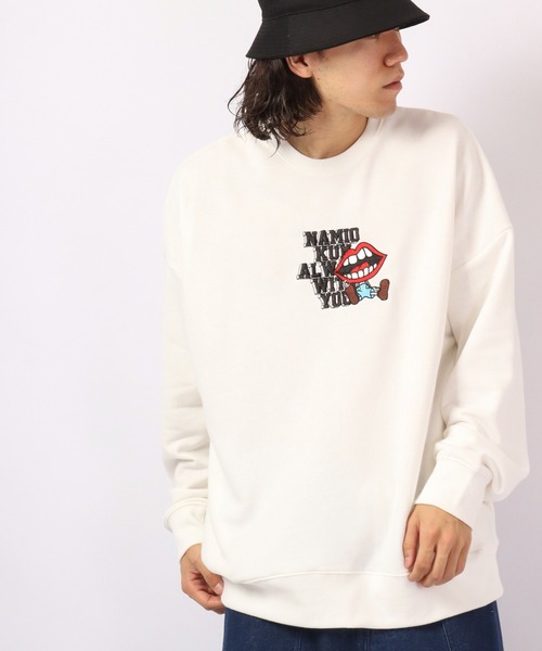 RE730 なみおくんディフォルメデザインビッグトレーナー 2022AW（スウェット）｜RE730（アールイーセブンサーティー）