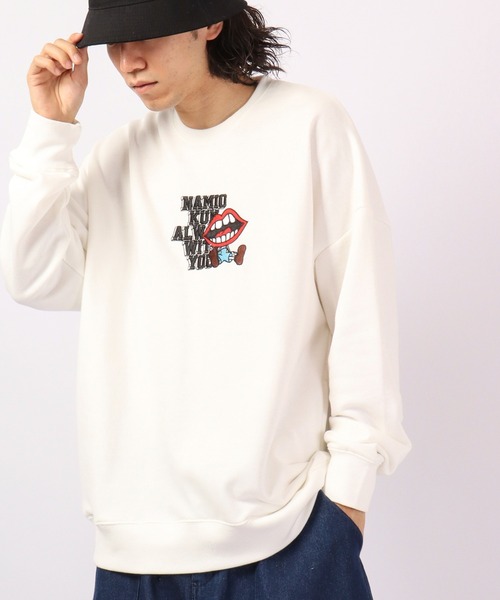 RE730 なみおくんディフォルメデザインビッグトレーナー 2022AW（スウェット）｜RE730（アールイーセブンサーティー）