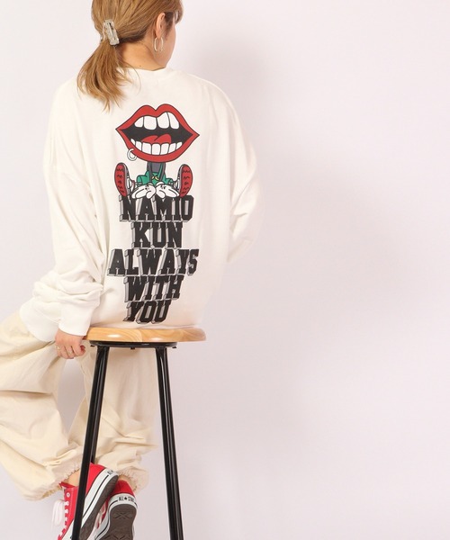 RE730 なみおくんディフォルメデザインビッグトレーナー 2022AW（スウェット）｜RE730（アールイーセブンサーティー）